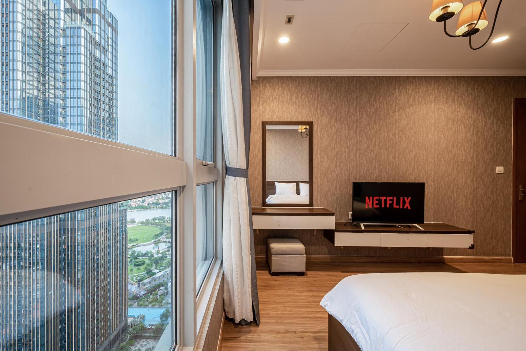 Luxury Apartment At Vinhomes Central Park Ho-Chi-Minh-Stadt Exterior foto