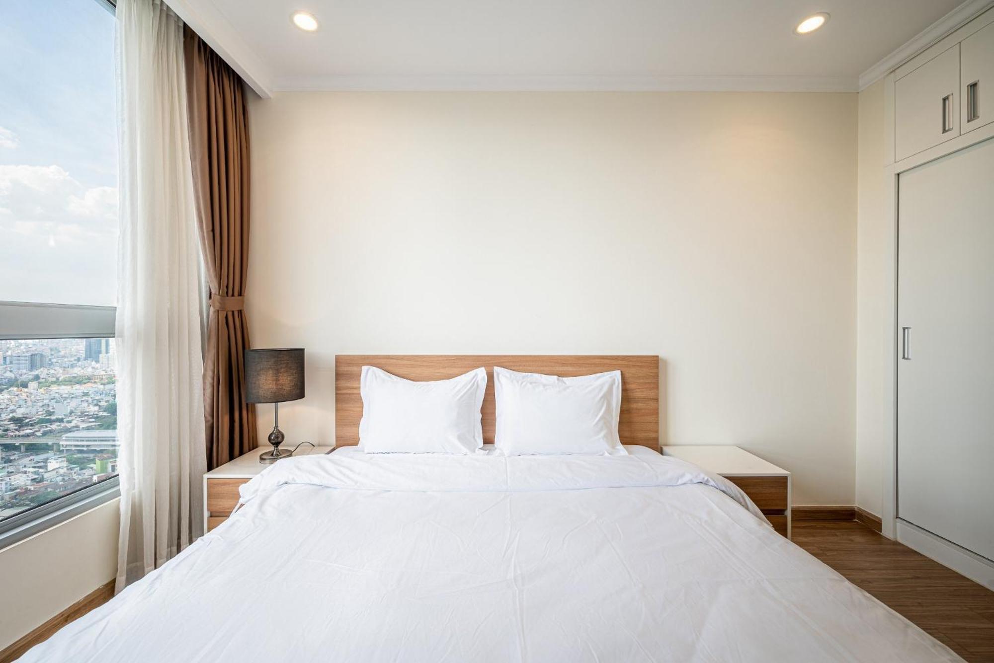 Luxury Apartment At Vinhomes Central Park Ho-Chi-Minh-Stadt Exterior foto