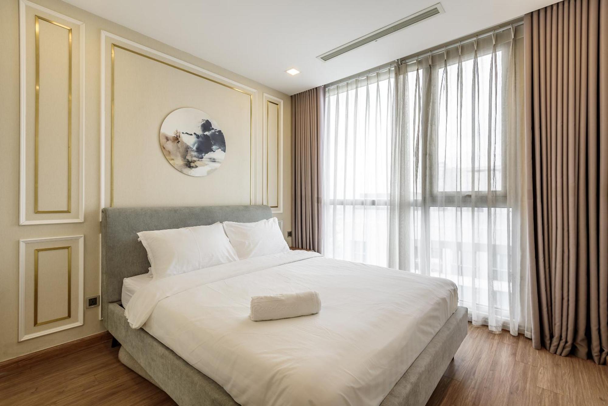 Luxury Apartment At Vinhomes Central Park Ho-Chi-Minh-Stadt Exterior foto