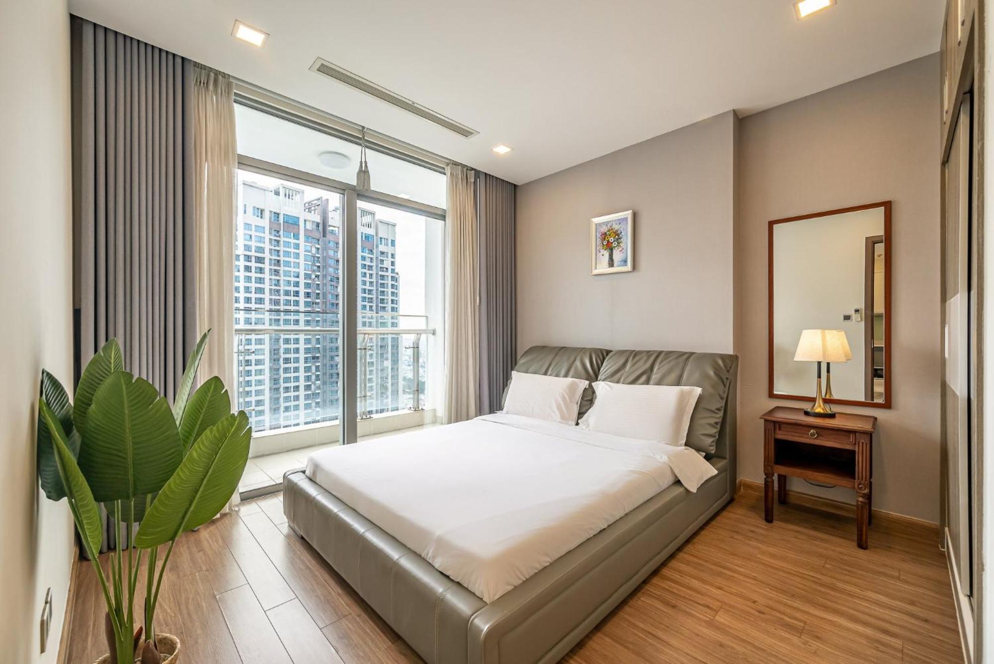 Luxury Apartment At Vinhomes Central Park Ho-Chi-Minh-Stadt Exterior foto