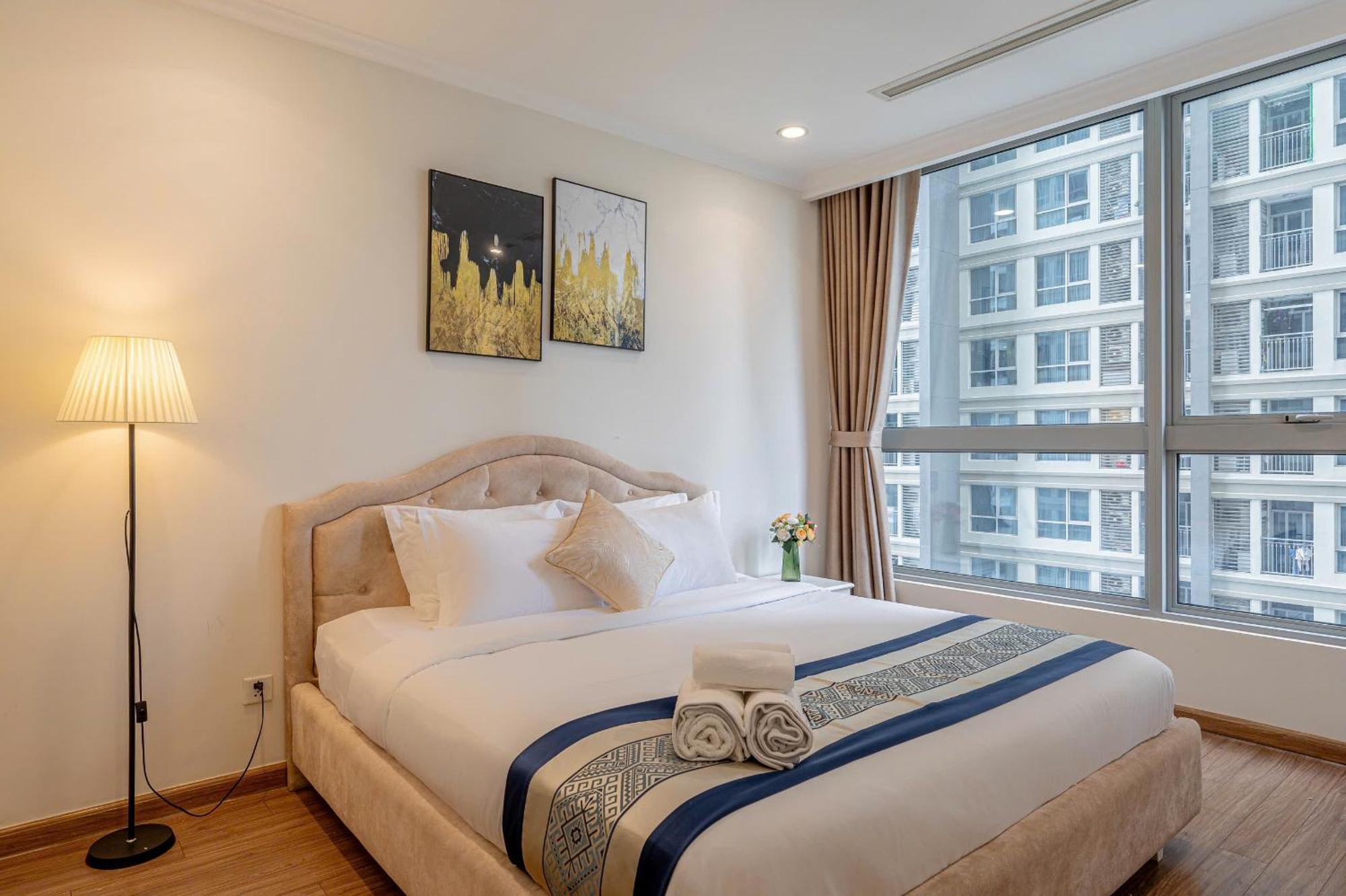 Luxury Apartment At Vinhomes Central Park Ho-Chi-Minh-Stadt Exterior foto