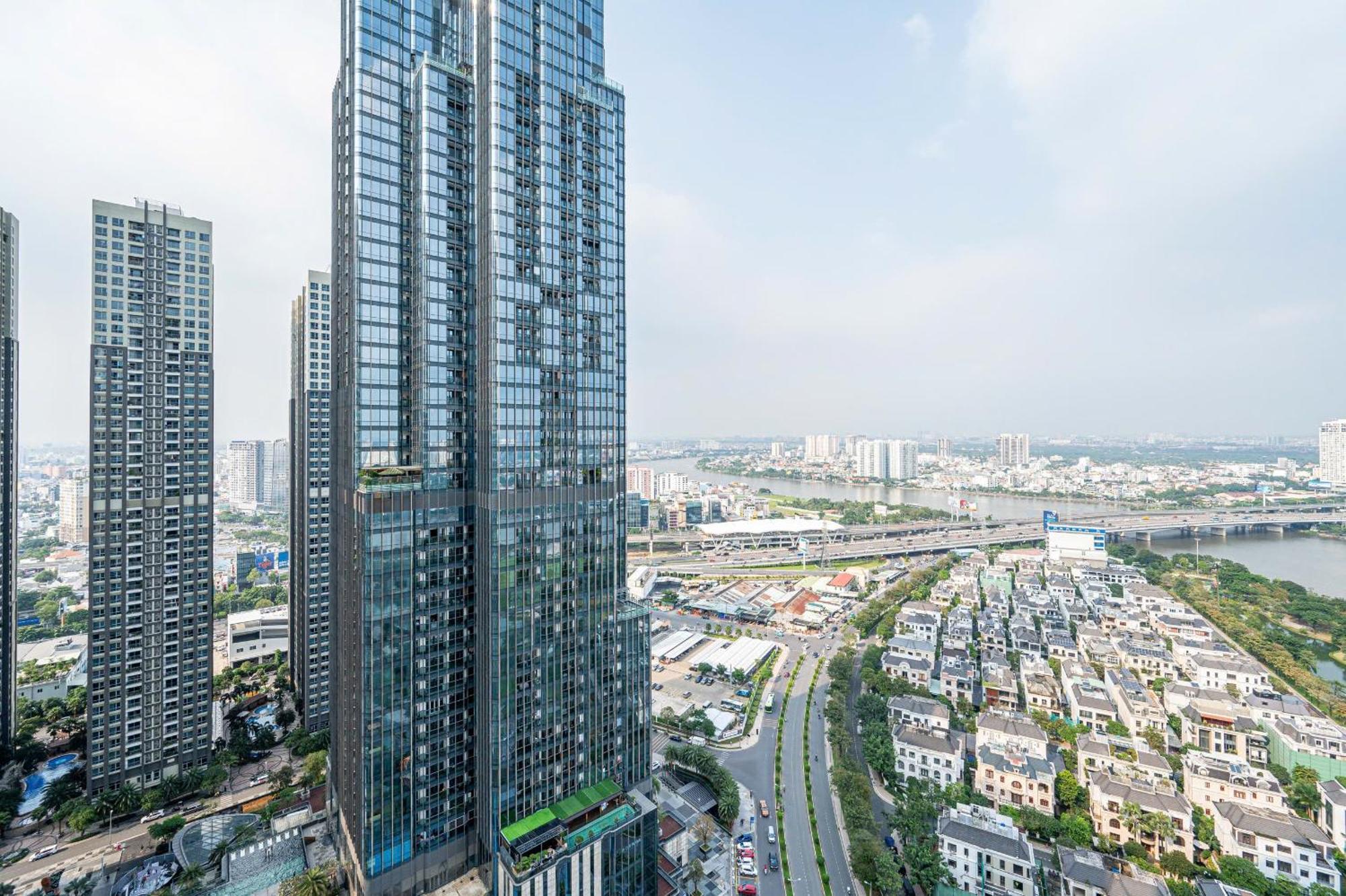 Luxury Apartment At Vinhomes Central Park Ho-Chi-Minh-Stadt Exterior foto